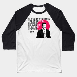 NORM MACDONALD Quotes Baseball T-Shirt